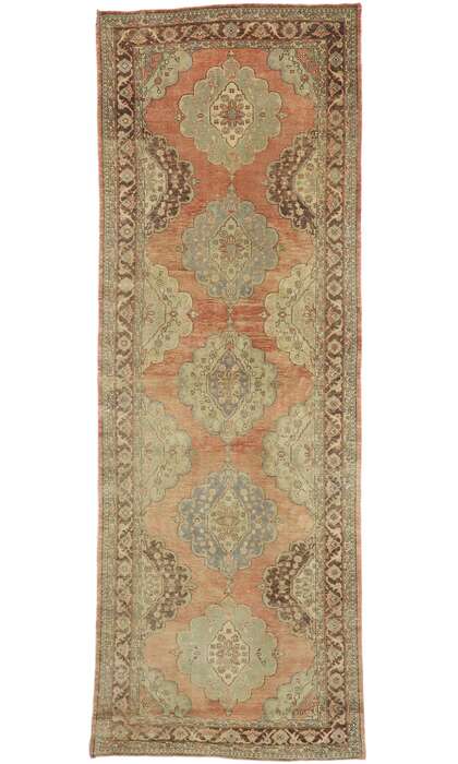 5 x 13 Vintage Oushak Rug 51142