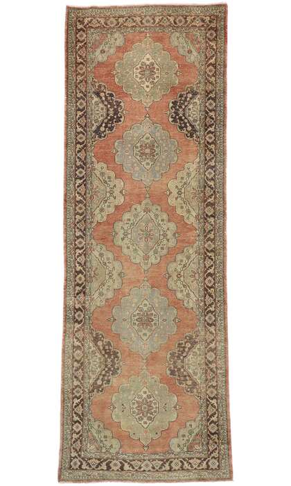 5 x 13 Vintage Oushak Rug 51149