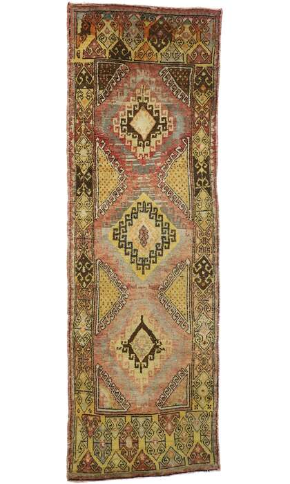 4 x 12 Vintage Oushak Rug 51659