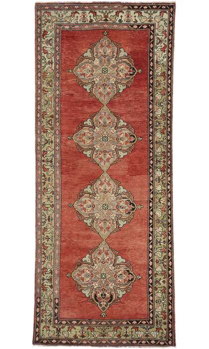 5 x 11 Vintage Oushak Rug 52178