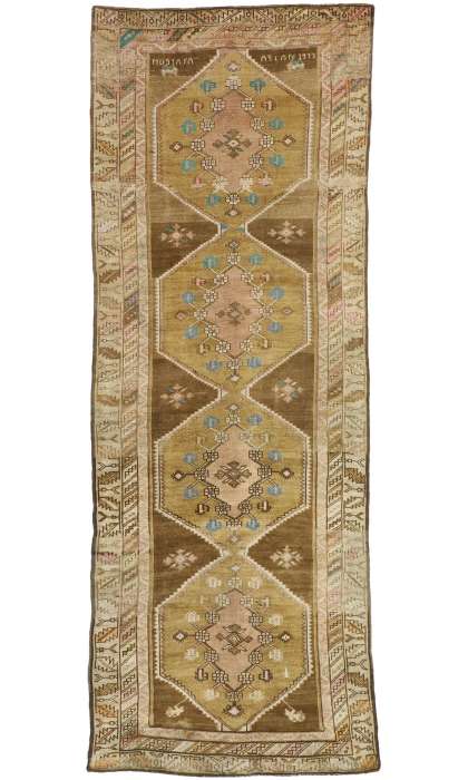 4 x 12 Vintage Oushak Rug 52179