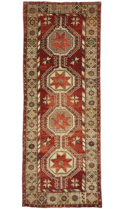 5 x 13 Vintage Oushak Rug 52249