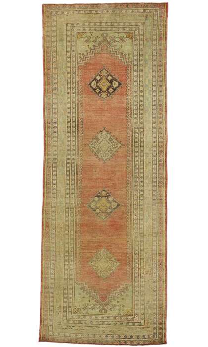 5 x 13 Vintage Oushak Rug 52250