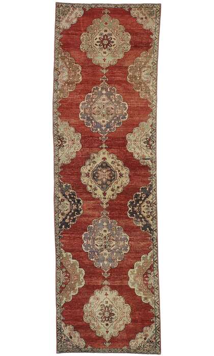 4 x 12 Vintage Oushak Rug 52251