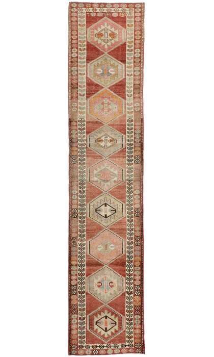 3 x 14 Vintage Oushak Rug 52716