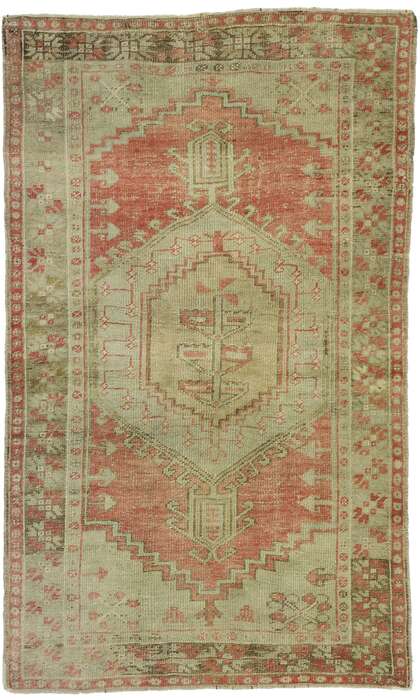 3 x 6 Vintage Oushak Rug 52727