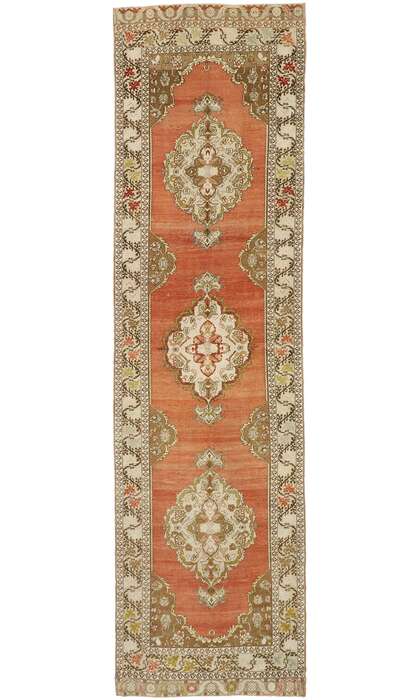 4 x 13 Vintage Oushak Rug 52741