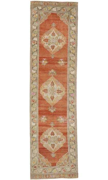 4 x 13 Vintage Oushak Rug 52742