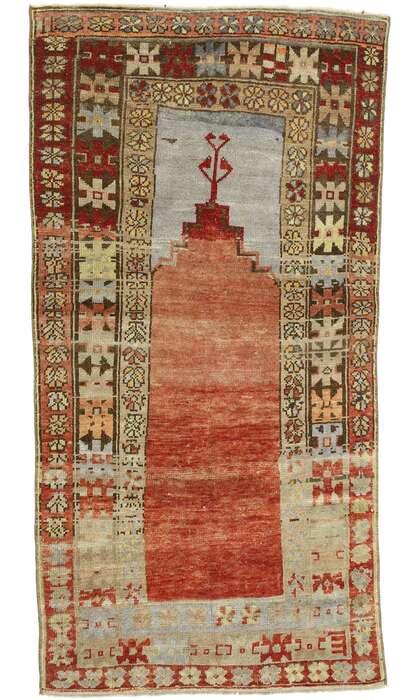 3 x 6 Vintage Oushak Rug 52748