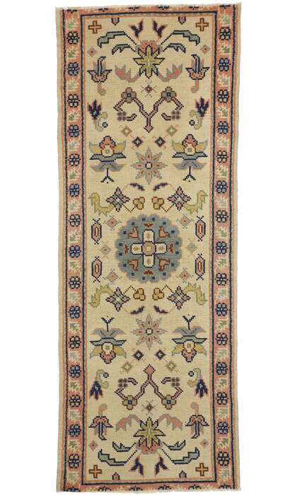 4 x 11 Antique Oushak Rug 71674