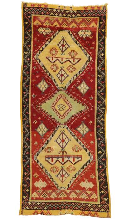 5 x 11 Vintage Moroccan Rug 76931