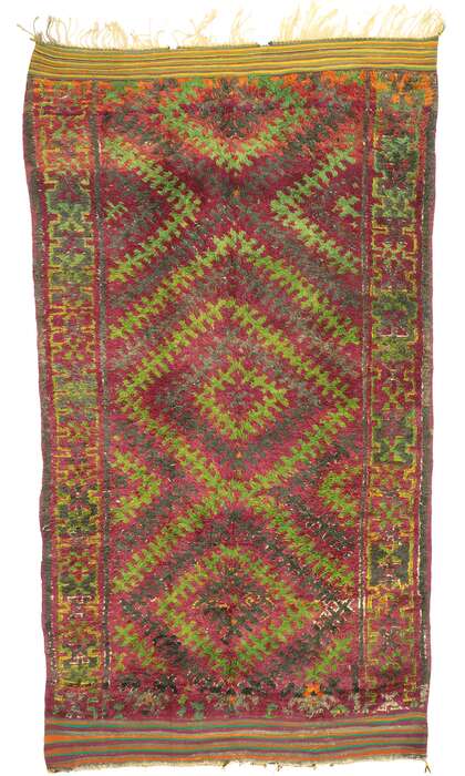 7 x 12 Vintage Moroccan Rug 20971