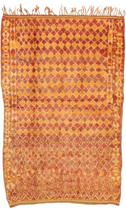 7 x 10 Vintage Moroccan Rug 21028