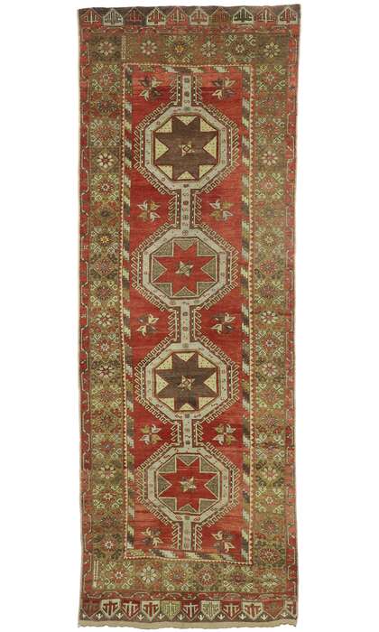 5 x 15 Vintage Oushak Rug 51150