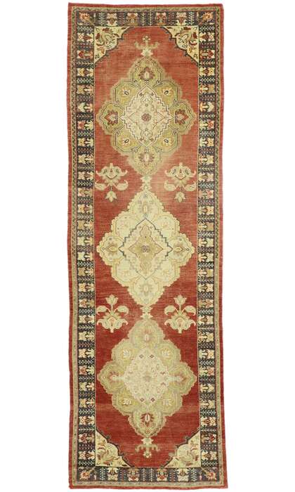 4 x 11 Vintage Oushak Rug 51660