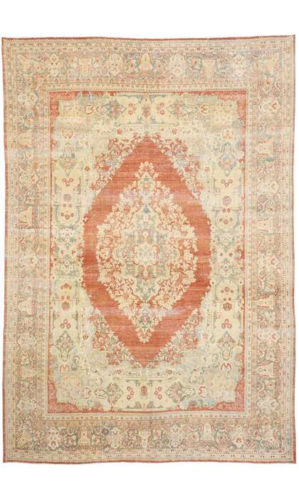 10 x 15 Vintage Mahal Rug 52783