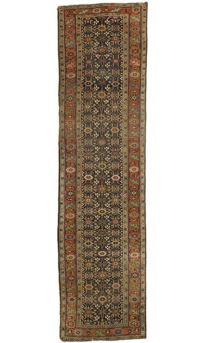 4 x 14 Antique Bijar Rug 76969