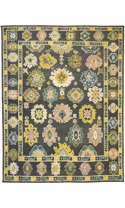 11 x 14 Oushak High-Low Rug 30517