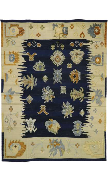 10 x 13 Oushak High-Low Rug 30520