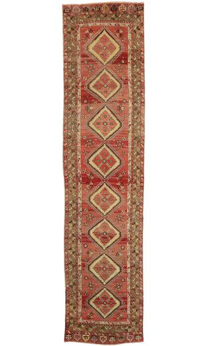 5 x 20 Antique Oushak Rug 50868