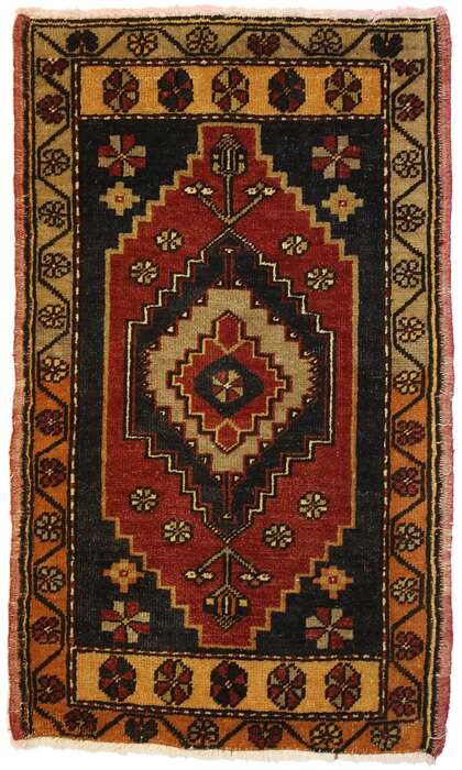 2 x 3 Vintage Oushak Rug 50935