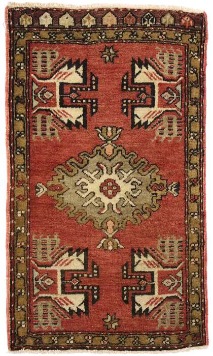 2 x 3 Vintage Oushak Rug 50939