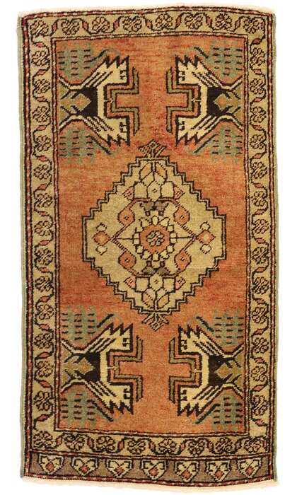 2 x 3 Vintage Oushak Rug 50940