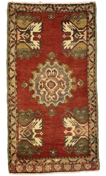 2 x 3 Vintage Oushak Rug 50943