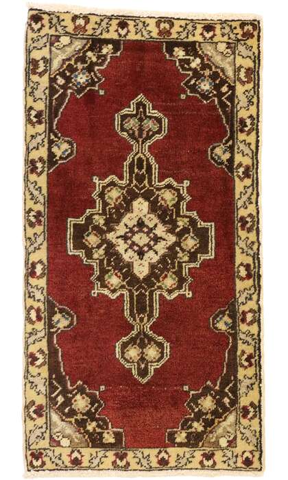 2 x 3 Vintage Oushak Rug 50965