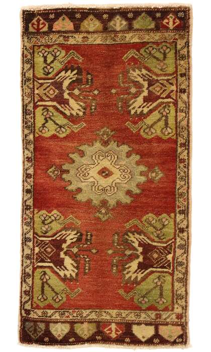 2 x 3 Vintage Oushak Rug 50984