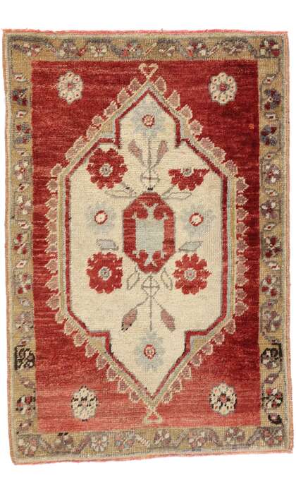 2 x 3 Vintage Oushak Rug 51773