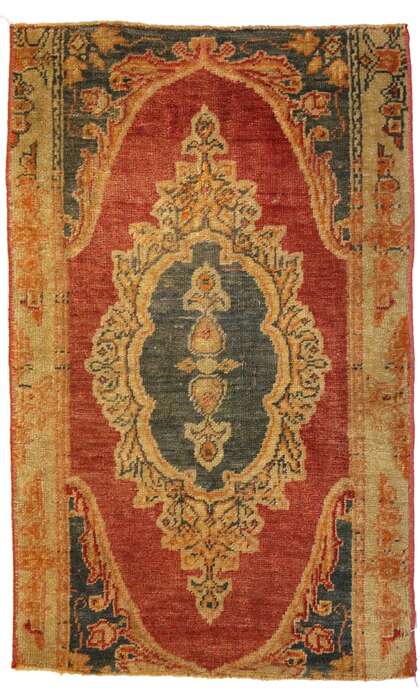 2 x 3 Vintage Yastik Rug 51828