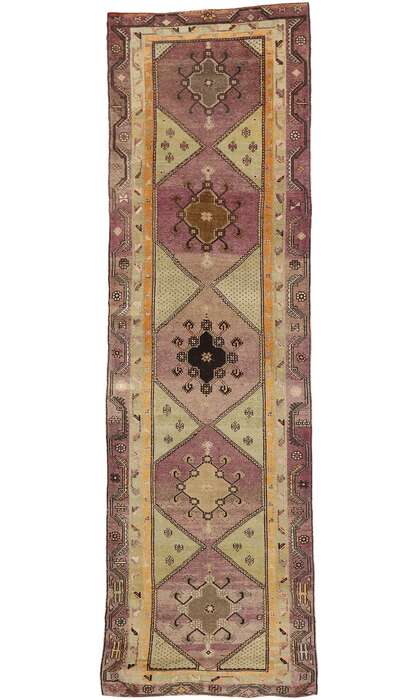 6 x 18 Vintage Turkish Oushak Rug 52169