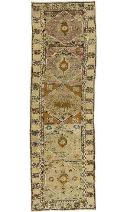 4 x 12 Vintage Oushak Rug 52852