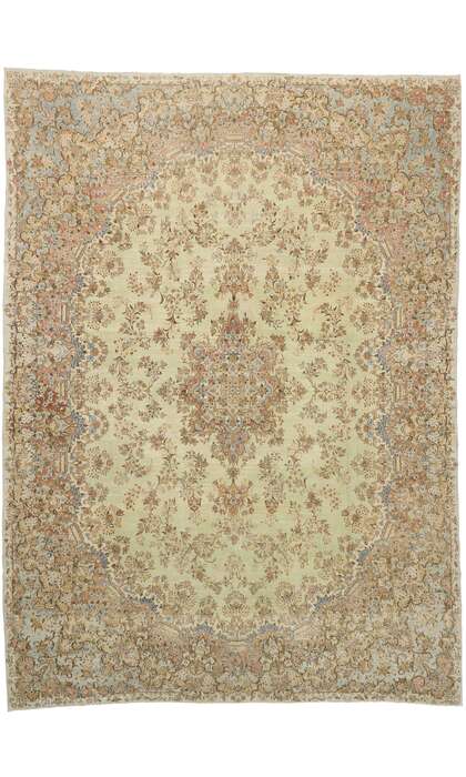 12 x 17 Antique Persian Kerman Rug 73493