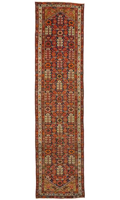 3 x 13 Antique Persian Malayer Rug Runner 76380