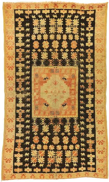 5 x 8 Vintage Moroccan Rug 20187