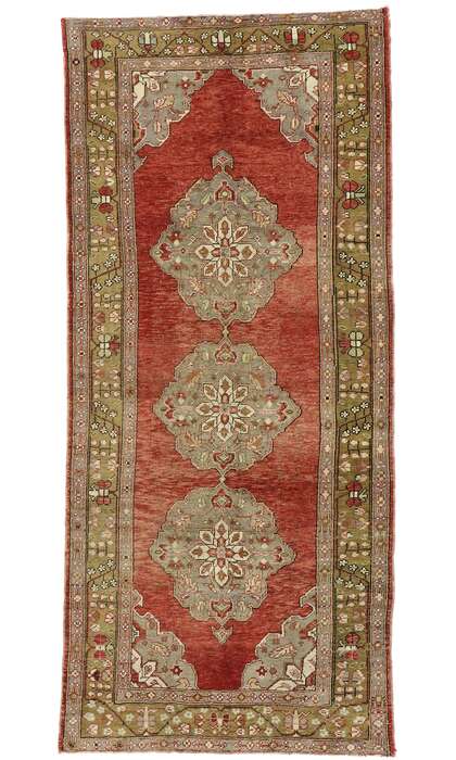 5 x 11 Vintage Oushak Rug 51800