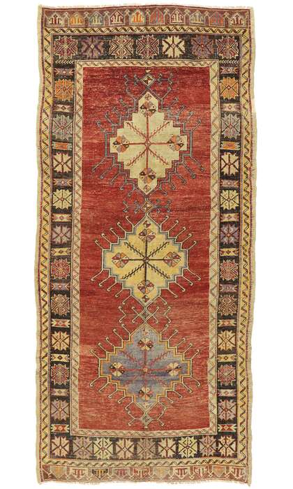 5 x 11 Vintage Oushak Rug 51801