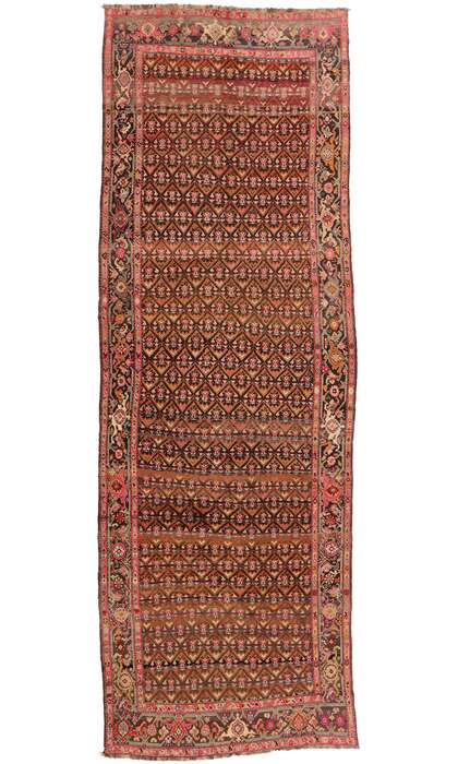 7 x 19 Antique Caucasian Karabakh Rug 77018