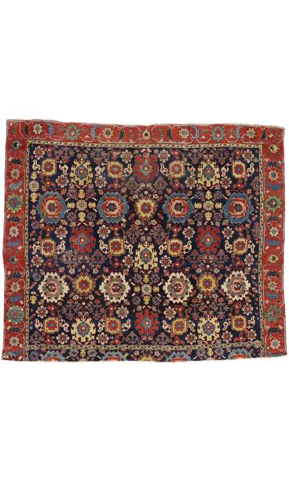 8 x 10 Antique Caucasian Azerbaijan Harshang Rug 77021