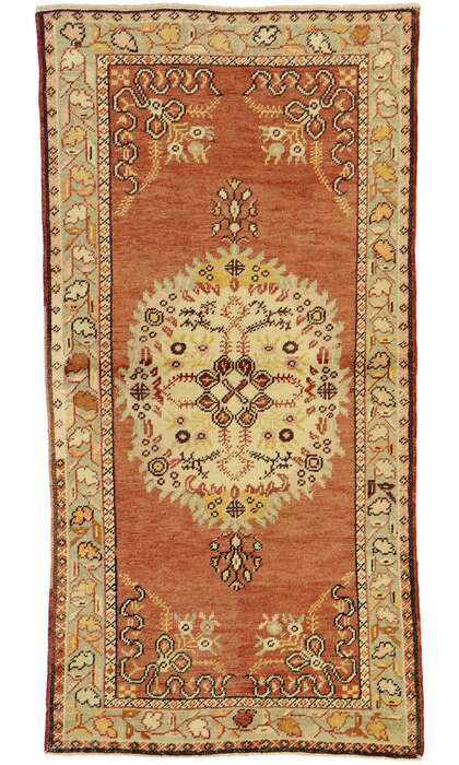 3 x 6 Vintage Oushak Rug 50655