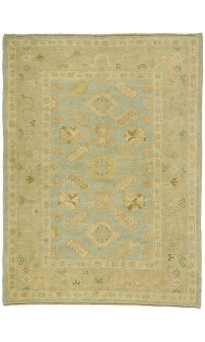 4 x 5 Oushak Rug 507334 x 5 Oushak Rug 50733