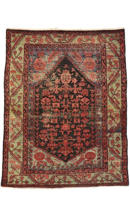 5 x 6 Vintage Turkish Oushak Rug 51214