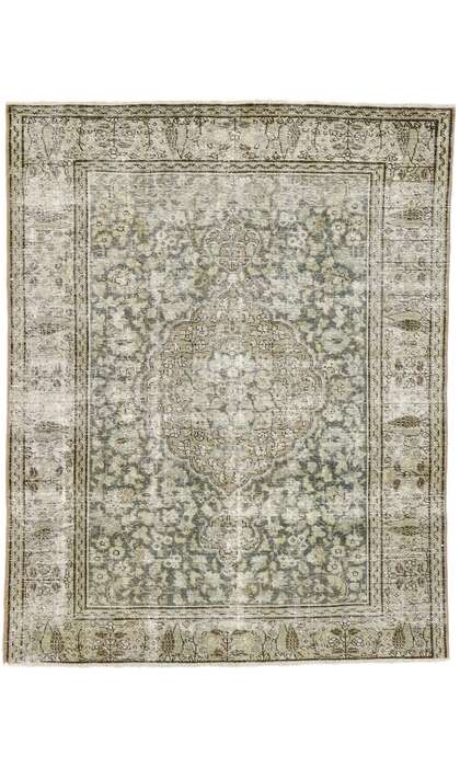 5 x 6 Antique Tabriz Rug 51531