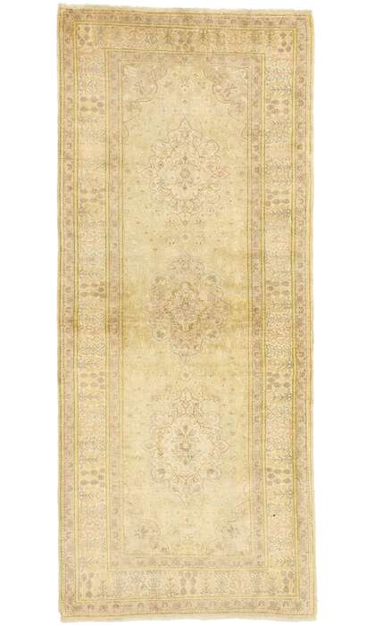 3 x 7 Vintage Oushak Rug 51575