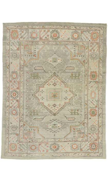 9 x 12 Turkish Oushak Rug 52870