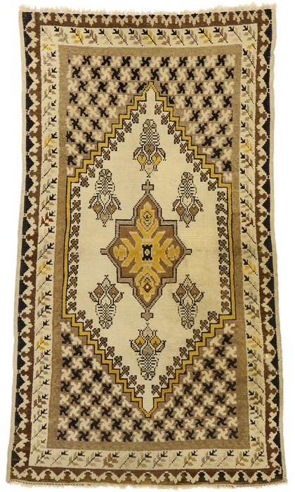 3 x 6 Vintage Oushak Rug 72261