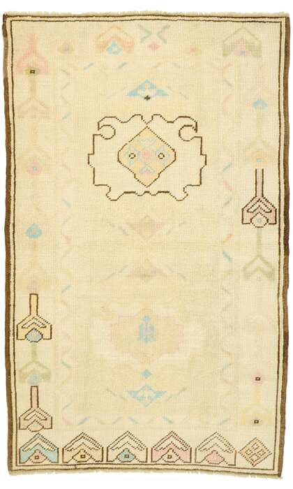 3 x 5 Turkish Oushak Rug 52938