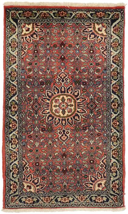 2 x 4 Vintage Hamadan Rug 76054